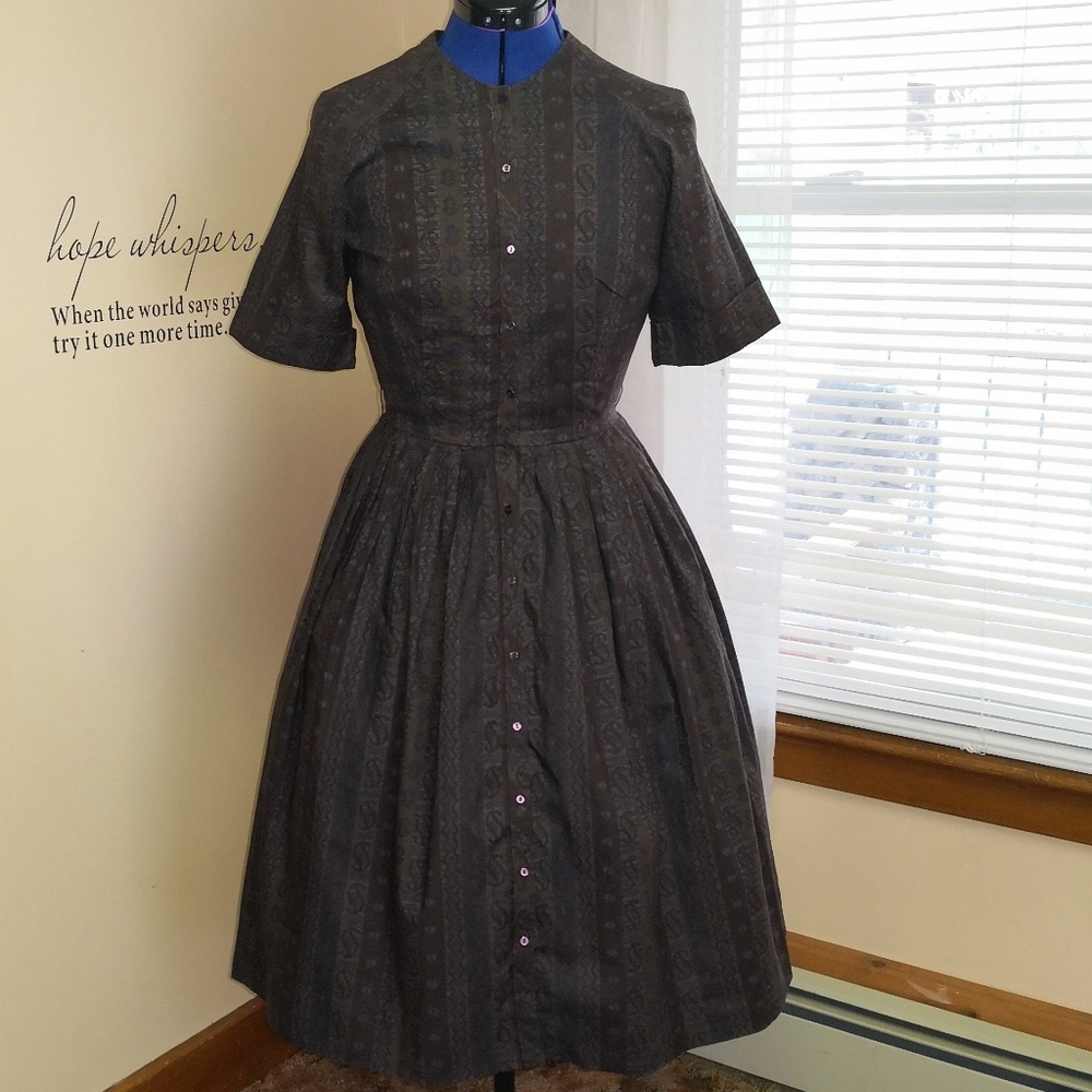 Vintage 1950s Cos Cob  dress